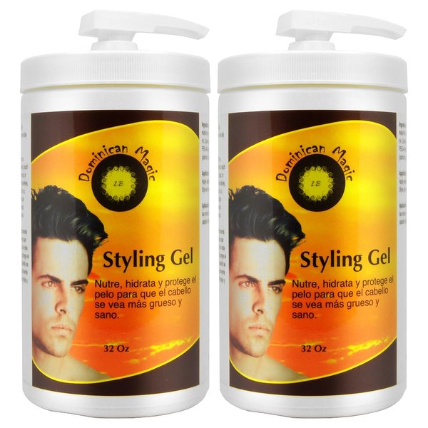Dominican Magic Styling Gel 32oz "Pack of 2"