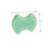 Spongeables Pedi-Scrub Foot Exfoliating Sponge with Heel Buffer and Pedicure Oil, Citron Eucalyptus, Contains Shea Butter & Tea Tree Oil, 5+ Washes, Green