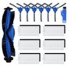 Spare Accessories Compatible with eufy 11S, 25C, 30C Slim Robotic Vacuum Cleaner NOT for Max/G/L Series Replacement Parts Include: 1 Roller Brush 6 Edge Brushes 6 Filter Foam Kit