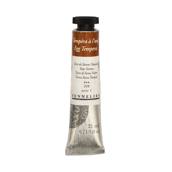 Sennelier Tempera Paint, 21ml, Raw Sienna S1
