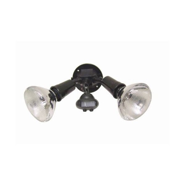 Cooper Lighting 110 Degree Motion Detector Floodlight, Black