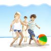 WEILAIDI 12" Beach Balls,12 Pack Inflatable Beach Balls for Kids,Beach Toys for Kids,Pool Balls Pool Toys Birthday Party Supplies Favors Luau Decorations,Beach Balls Bulk Summer Water Games