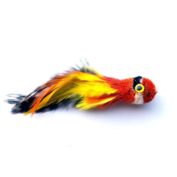 Cat Toy Teaser Wand Refill - Red Parrot Katfly® Teaser Attachment