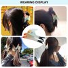 Acetate Swallow Women Hair Clips for Thin Hair,Bird Shape Claw Clips Cute Hair Accessories Fun Animal Claw Clip (green)