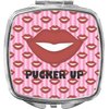 YouCustomizeIt Personalized Lips (Pucker Up) Compact Makeup Mirror