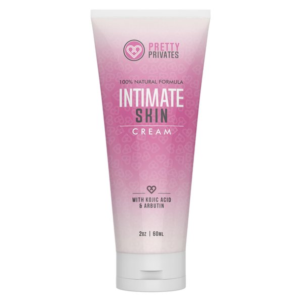 Intimate Area Skin Cream - Dark Spot Remover for Face, Body, Elbow, Knees, Inner Thigh, Bikini Area, Underarm Whitening - Skin Bleaching Cream - Kojic Acid, Niacinamide, Arbutin - 2oz (60mL)