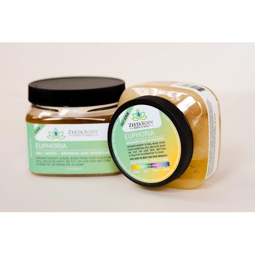 Zeeta Salty Euphoria Body Scrub 18Oz.