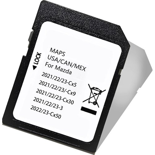 Latest Newest Navigation SD Card,Compatible with 2021/22/23-Cx5. 2021/22/23-Cx9. Cx50-2022/23. Mx30-2022/23. 2021/22/23-Cx30. 2021/22/23-M***a-3. USA/CAN/MEX