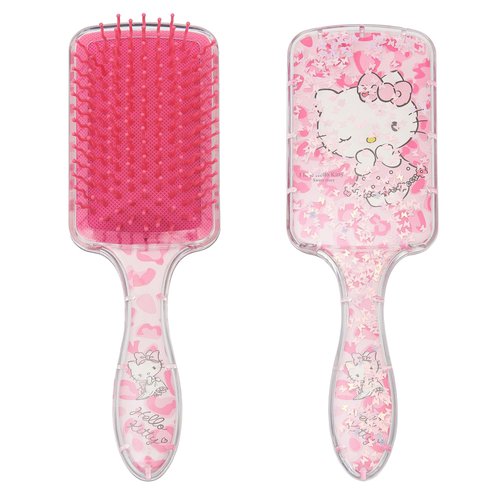 Cute Hair Brush for Women & Girls, Glide Through Tangles with Ease for Thick Curly Thin Long Short Dry & Wet Hair (Pink)