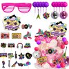 80s 90s Cake Toppers 40 PCS Roller Skate Cake Toppers 80s 90s Cupcake Toppers Retro Hip Hop Cake Decor 80s 90s Retro Party Decorations Supplies
