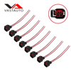 Fuel Injector Pigtail Connector Plug Wire EV6 EV14 Fit for Ford F-150 F-250 Crown Victoria Mustang Pigtail Harness (8 Pcs)