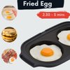 MACONEE Microwave Egg Fryer | Microwave Egg Cooker & Poacher for Breakfast Sandwiches | Microwave Maker for 2 Eggs Eggwich & Egg McMuffin | Dishwasher-Safe & BPA-free