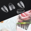 UNA GELLA Short Gel X Nail Tips Almond Shape 504PCS Soft Press On Fake Nails Pre Etched For Women Home Almond Nail Extension Full Cover, 12 Sizes Acrylic Gelly Tips