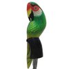 Wooden Green Parrot Beer Tap Handle Sports Bar Kegerator Breweriana Tiki