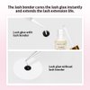 Arison Lash Bonder for Eyelash Extensions Super Bonder for Lash Extensions Lash Glue Accelerator Lash Sealant Waterproof Oil Proof Sealer Adhesive for Eyelash Extensions Longer Retention 20ml Rose