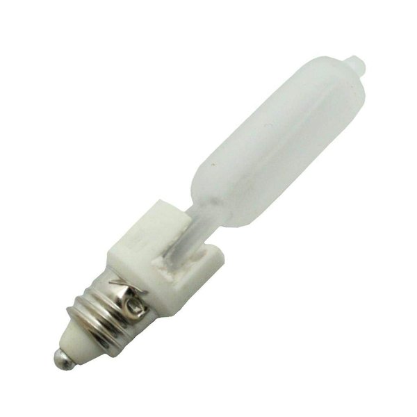 Satco S3182 120V 500-Watt T4 E11 Base Light Bulb, Frosted