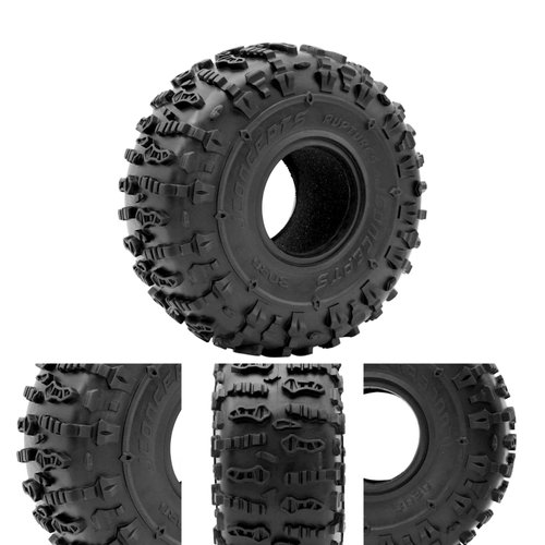 RXZIXYL RC Car 2.2Inch Rubber Tyre 150X65mm 2.2 Wheel Tires Set for 1/10 RC Crawler Wraith RR10 RBX10 Capra SCX10 Jeep Wrangler