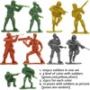 3 otters 250PCS Army Men Military Set, Toy Soldiers Army Men Action Figures Army Toys Military Figures and Accessories World War II Army Men Toys for Boys