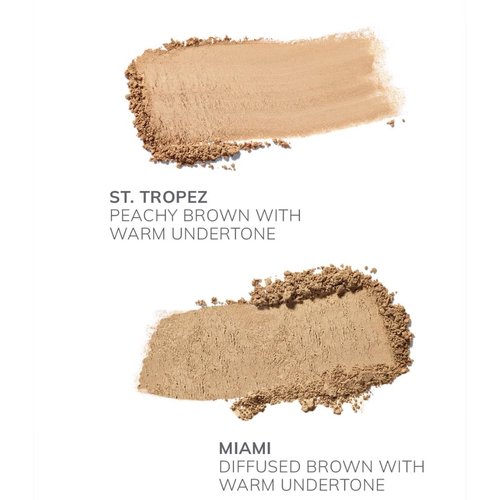 FARMASi Powder Bronzer Blush Skin Makeup, Highly Pigmented, Cushiony Formula with Nourishing Vegetable Squalene and Smooth-Satin Finish, Refreshing Moisture Boost 0.4 Fl Oz /12g -01 St. Tropez