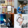 Sooez Clipboard with Storage, Cleaview Clip Boards 8.5x11 with 2 Storage, Dry Erase Plastic Nursing Clipboard Box, High Capacity Clipboard Folder for Teacher Coaches, School & Office Supplies, Black