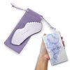 ASTRA BELLE Stainless Steel Gua Sha for Facial Skin Care Scraping Massage Tool with Comb Teeth | Facial Massage, Used for Face, Neck, and Around Lips with Travel Pouch or Case