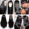 LONG YAO 32 inch Straight Lace Front Wigs Human Hair Wig Pre Plucked 13x4 Straight Human Hair Wigs For Black Women Human Hair Wig Straight Frontal Wigs Human Hair Lace Front Wigs