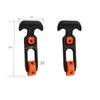 COOLOGIN Rubber Flexible T-Handle Hasp Draw Latch for Tool Box, Cooler, Golf Cart or Engineering Machine Hood (4 PCS, Multicolored)