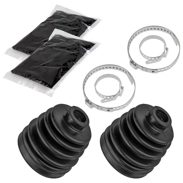 Caltric Rear Axle Inner And Outer Cv Boot Kits Compatible with Polaris Sportsman 700 2002-2005