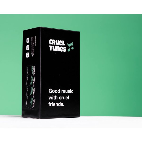 Cruel Tunes- The Hilarious Adult Party Game for Music Lovers| Fun Game for Pregames, Game Nights, and Drinking Games|
