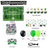 LXlucktim Soccer Birthday Party Decorations, 178 Pcs Soccer Ball Theme Party Supplies for Boys Baby - Banner, Cake, and Cupcake Toppers, Balloons. Hanging Swirl, Backdrop, Soccer Stickers