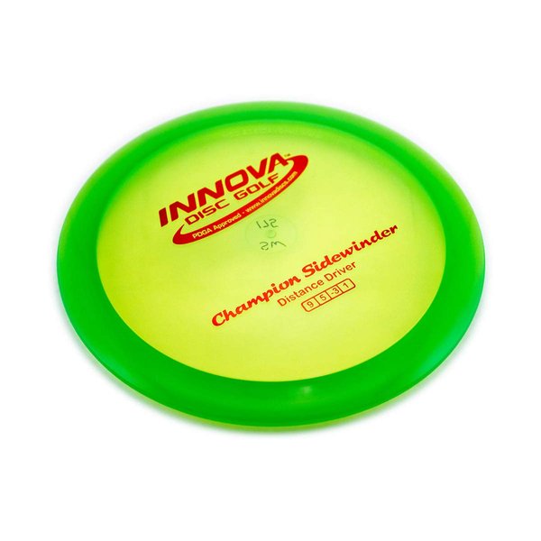 Innova Disc Golf Champion Material Sidewinder Golf Disc, 165-169gm (Colors may vary)