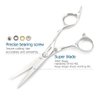 Barber Scissors 5.75" Hair Shears Professional Hair Scissors Hair Cutting Scissors Sharp Haircut Shears Convex blade Razor Edge 440c Barber Shears KINSARO