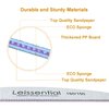Nail Files and Buffer, Professional Manicure Tools Kit 150 150 Grit Double Sided Washable 10 Nail File Set