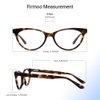 Firmoo Blue Light Blocking Glasses, Anti Headache Anti Eye Strain, Cat Eye Computer Reading Glasses, Bluelight Blocker Eyeglasses for Women(Torrtoise Shell Frame)