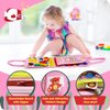 INKLAB Busy Board for Toddlers 3-4, Toddler Montessori Toys Age 3+, Learning Toys for Toddlers 3-5 Years, 3 Year Old Girl Birthday Gift
