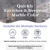 Marblelife Marble Gloss Conditioner, Used For Heavy Duty Countertop, Table, Bar, and Vanity Surfaces, Easy To Use Marble Conditioner Helps Rejuvenate and Revive Surfaces, 16oz