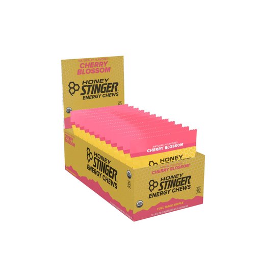 Honey Stinger Organic Energy Chews, Cherry Blossom, 1.8 Ounce (Pack of 12)