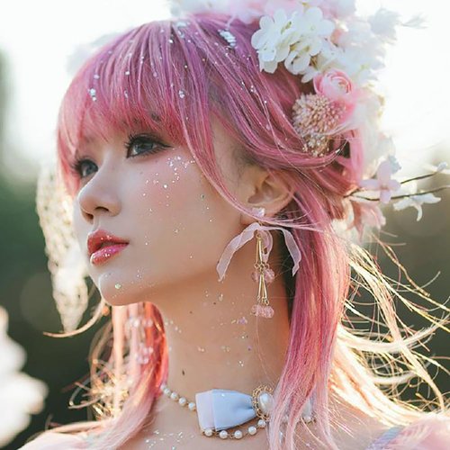 Mysense Mermaid Body Glitter Stick, Singer Concerts Face Glitter Gel, Holographic Mermaid Sequins Glitter Makeup, Music Festival Rave Accessories Hair Glitter for Kids and Women, 0.56oz