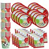 Birthday Party Supplies Set Plates Napkins Cups Tableware Kit for 16 … (Barnyard Farm Animals)