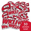 Desert Cactus Western Kentucky University Stickers WKU Hilltoppers Vinyl Decals Laptop Water Bottle Car Scrapbook11.42x8.9 T1 (Type 1-1)