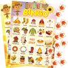Fall Bingo Game for Kids 24 Players Happy Harvest Thanksgiving Party Game Supply