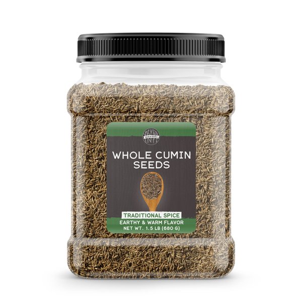 Birch & Meadow 1.5 lb of Whole Cumin Seeds, Earthy & Warm, Aromatic Spice