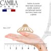Camila Paris CP3082 French Hair Clip for Women Thick Hair for Long Curly Wavy Hair, Beige, Girls Hair Claw Clips Fashion Styling Hair Accessories for Women, Strong Hold No Slip Grip, Made in France