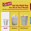 Glad Trash Bags, Small Garbage Bags, 4 Gallon Trash Bag for Waste Basket, Febreze Fresh Clean Scent, 26 Count