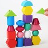 ZRCCOX Montessori Toys for 2, 3, 4 Year Old, Toddler Toys for 2-4 Year Old Girls Boys, Stacking Toys for Toddlers 1-3, Wooden Blocks for Toddlers 1-3