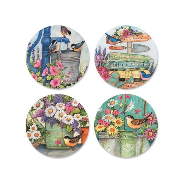 Garden Signs Every Day Envelope Seals - Set of 144 1-1/2" Diameter Self-Adhesive, Flat-Sheet Every Day Sticker Seals