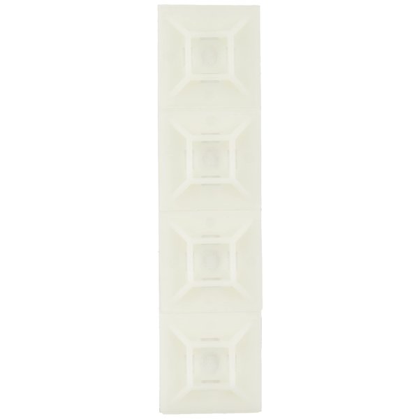 StarTech.com Self-adhesive Nylon Cable Tie Mounts - Pkg of 100 - Cable organizer - HC102