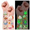Partywind Luminous Easter Tattoos for Kids, 115 Styles Easter Basket Stuffers for Boys Girls Party Supplies Favors with Rabbits/Chicks/Eggs, Tattoo Stickers for Egg Hunt Games Prizes Toys