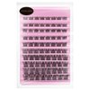 False Eyelashes Natural Look Synthetic Fibers Extension Lengthening DIY D Curl Eyelashes Reusable Cluster Lashes eyelash strings 8/10/12/14/16mm by PANLOPU (Z006-8/10/12/14/16mm)
