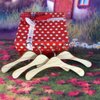 Toddmomy 10pcs Dolls Doll Jewelry Hanger Dog Closet for Small Dogs Pants Hanger Princess Doll Hanger Bjd Outfits for Doll Hangers Suit Hanger Pet Child Wooden Little Doll